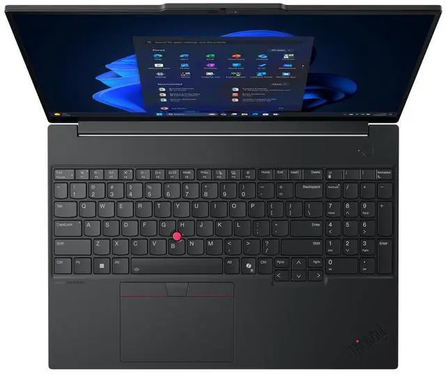 Alt view image 5 of 5 - Lenovo ThinkPad E16 Gen 3 Laptop, 16" WUXGA Display, Intel Core Ultra 5 225U Upto 4.8GHz, 16GB RAM, 512GB SSD, Backlit keys, Fingerprint Reader, Windows 11 Pro