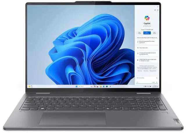Main image of Lenovo Yoga 7 16IML9 2-in-1 Laptop, 16" WUXGA Touch Display, Intel Core Ultra 7 155U Upto 4.8GHz, 16GB RAM, 4TB SSD, Backlit keys, Fingerprint Reader, Windows 11 Home