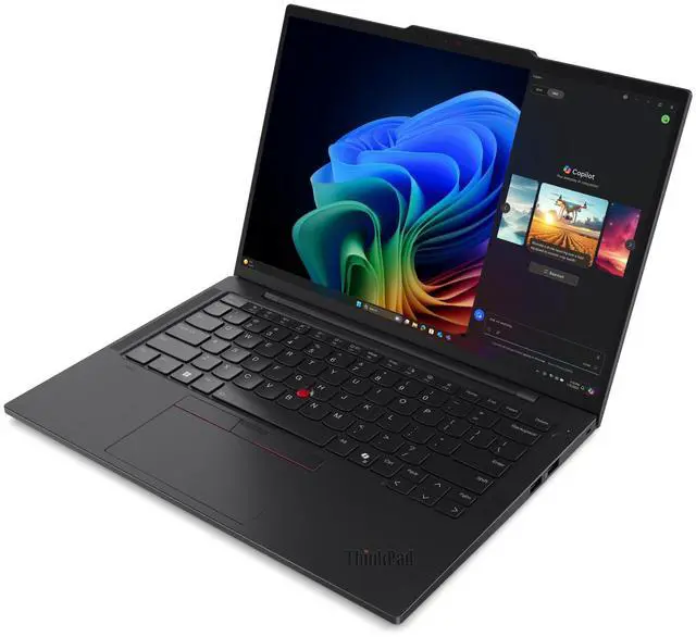 Alt view image 2 of 7 - Lenovo ThinkPad T14s Gen 6 Laptop, 14" WUXGA Display, Intel Core Ultra 7 258V Upto 4.8GHz, 32GB RAM, 4TB SSD, Backlit keys, Fingerprint Reader, Windows 11 Pro