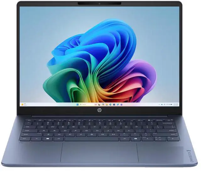 Main image of HP OmniBook 3 Laptop, 14" WUXGA Touch Display, Snapdragon X X1-26-100 Upto 3GHz, 16GB RAM, 1TB SSD, Windows 11 Home
