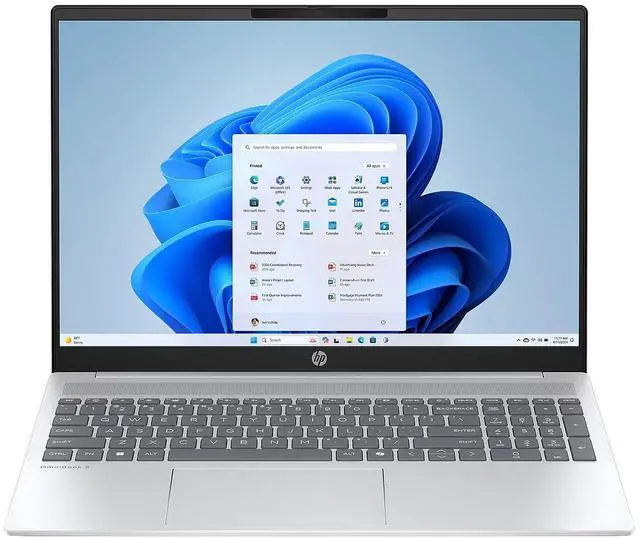 Main image of HP OmniBook 5 Laptop, 16" WUXGA Display, Intel Core i5-1334U Upto 4.6GHz, 8GB RAM, 512GB SSD, Backlit keys, Windows 11 Pro
