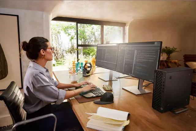Alt view image 4 of 4 - HP EliteDesk 8 G1i Desktop PC, Intel Core Ultra 7 265 Upto 5.3GHz, 32GB RAM, 1TB SSD, Windows 11 Pro