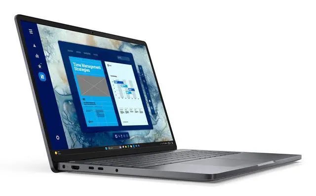 Alt view image 2 of 7 - Dell Pro PC16250 Laptop, 16" WUXGA Display, Intel Core 5 120U Upto 5GHz, 32GB RAM, 2TB SSD, Backlit keys, Windows 11 Pro