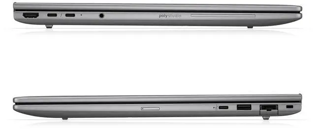 Alt view image 5 of 6 - HP ZBook 8 G1i Gaming Laptop, 16" FHD Display, Intel Core Ultra 7 265H Upto 5.3GHz, 16GB RAM, 4TB SSD, NVIDIA RTX 500, Backlit keys, Fingerprint Reader, Windows 11 Pro