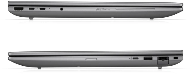 Alt view image 6 of 6 - HP ZBook 8 G1i Gaming Laptop, 16" WUXGA Display, Intel Core Ultra 7 255H Upto 5GHz, 16GB RAM, 4TB SSD, NVIDIA RTX 500, Backlit keys, Fingerprint Reader, Windows 11 Pro