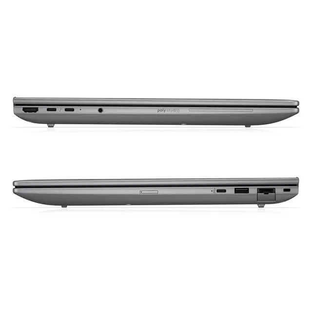 Alt view image 6 of 6 - HP ZBook 8 G1i Gaming Laptop, 16" WUXGA Display, Intel Core Ultra 7 255H Upto 5GHz, 32GB RAM, 2TB SSD, NVIDIA RTX 500, Backlit keys, Fingerprint Reader, Windows 11 Pro