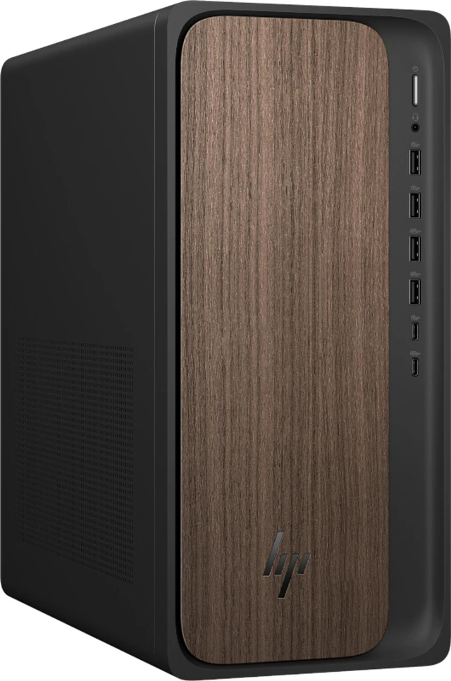 Alt view image 2 of 6 - HP OmniDesk M02-0024 Desktop PC, AMD Ryzen 5 8500G Upto 5GHz, 16GB RAM, 4TB SSD, Wireless Mouse & Keyboard, Windows 11 Home