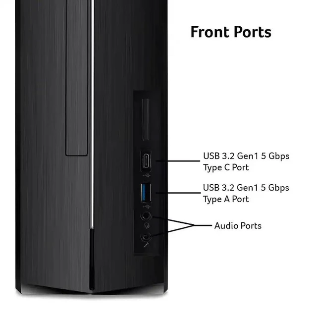 Alt view image 5 of 5 - Acer Aspire XC-1715 Desktop PC, Intel Core N150 Upto 3.6GHz, 16GB RAM, 2TB SSD, Windows 11 Home