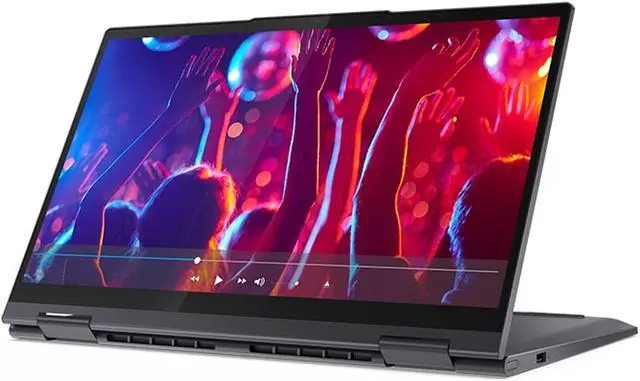 Alt view image 5 of 7 - Lenovo Yoga 7i 2-in-1, 14" IPS FHD Touch Display, Intel Core i7-1165G7 Upto 4.7GHz, 12GB RAM, 512GB NVMe SSD, Thunderbolt, Wi-Fi, Bluetooth, Windows 10 Home (82BH0002US)