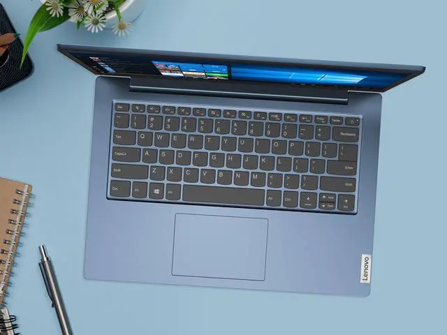 Alt view image 7 of 7 - Lenovo IdeaPad 1 Laptop, 14" HD Display, Intel Celeron N4020 Upto 2.8GHz, 4GB RAM, 64GB eMMC, HDMI, Card Reader, Wi-Fi, Bluetooth, Windows 10 Home S (81VU0079US)