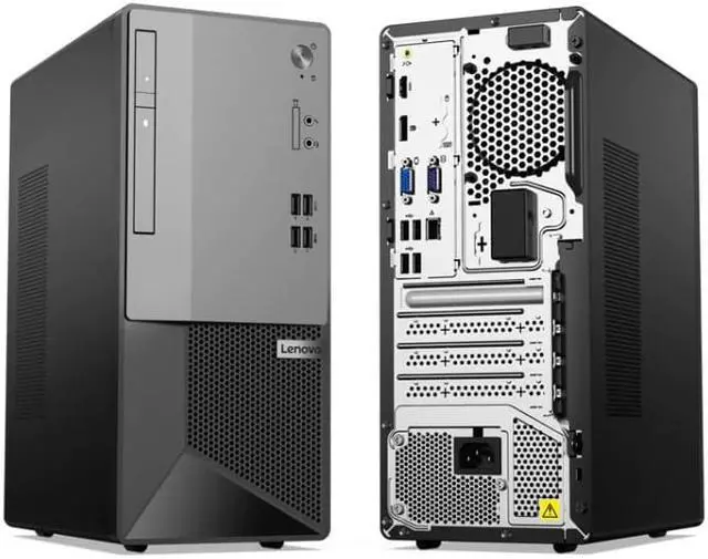 Alt view image 4 of 7 - Lenovo V50t G2 Desktop, Intel Core i3-10100 Upto 4.3GHz, 16GB RAM, 512GB NVMe SSD, DVDRW, VGA, HDMI, DisplayPort, Windows 10 Pro