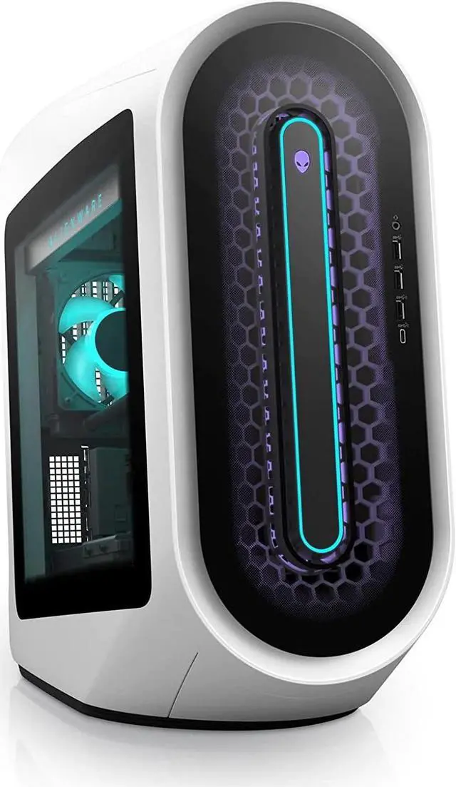 Alt view image 5 of 5 - Dell Alienware Aurora R13 Gaming Desktop, Intel Core i9-12900K Upto 5.2GHz, 64GB RAM, 2TB NVMe SSD + 2TB HDD, NVIDIA GeForce RTX 3080, HDMI, DisplayPort, Wi-Fi, Bluetooth, Windows 11 Pro