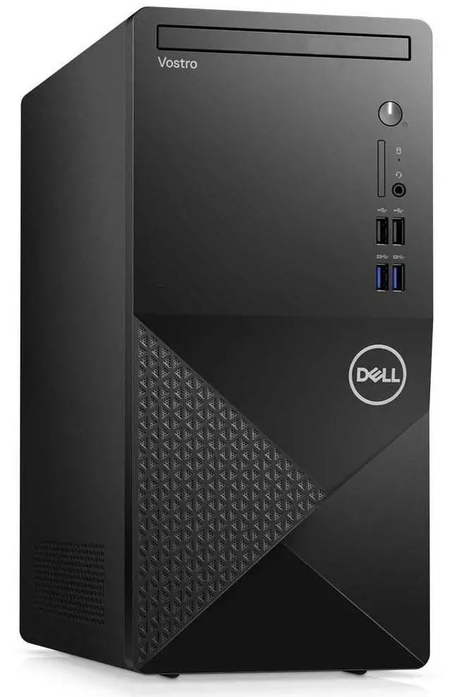 Main image of Dell Vostro 3910 Desktop, Intel Core i3-12100 Upto 4.3GHz, 32GB RAM, 2TB NVMe SSD + 1TB HDD, HDMI, DisplayPort, Wi-Fi, Bluetooth, Windows 11 Pro