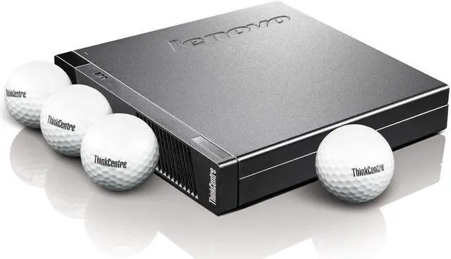 Alt view image 4 of 6 - Lenovo ThinkCentre M93p Tiny Desktop, Intel Core i5 Upto 3.6GHz, 8GB DDR3L, 240GB SSD, Wifi, Dual Monitor Capable, Windows 10 Professional 64Bit