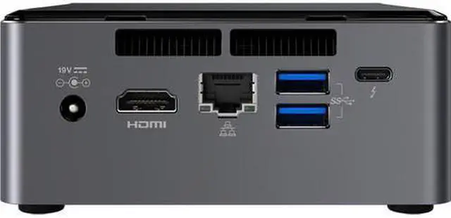 Alt view image 3 of 4 - Intel NUC NUC7i5BNH Mini PC/HTPC, Intel i5-7260U 3.4GHz, 8GB DDR4, Samsung 960 EVO NVMe 250GB SSD + 1TB HDD, Windows 10 Pro, Wifi, Bluetooth, 4k Support, Dual Monitor Capable