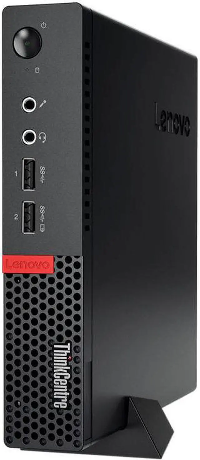Alt view image 2 of 7 - Lenovo ThinkCentre M900 Tiny Desktop, Intel Quad-Core i7-6700T Upto 3.6GHz, 16GB DDR4, 480GB SSD, Windows 10 Professional 64Bit