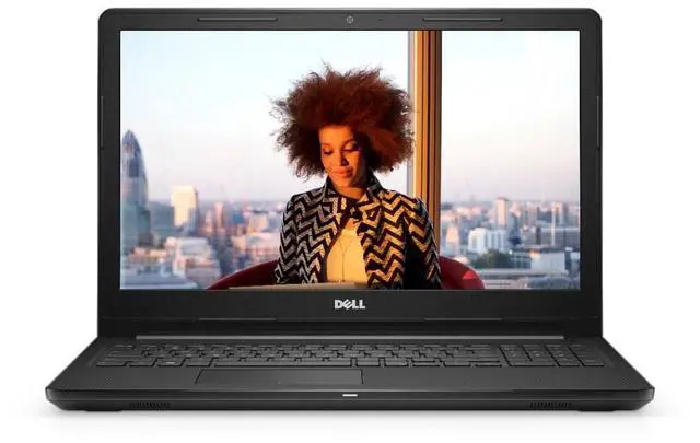 Main image of Dell Inspiron 3000 Series 15.6" HD Notebook, AMD A6-9200 Upto 2.8GHz, 16GB DDR4, 256GB SSD, DVD-RW, Card Reader, MaxxAudio, Wifi, Bluetooth, Windows 10 Professional 64Bit