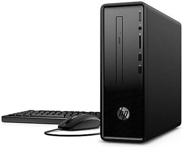 HP Slimline 290 Desktop PC, Intel 6-Core i7-8700 Upto 4.6GHz, 4GB DDR4 ...