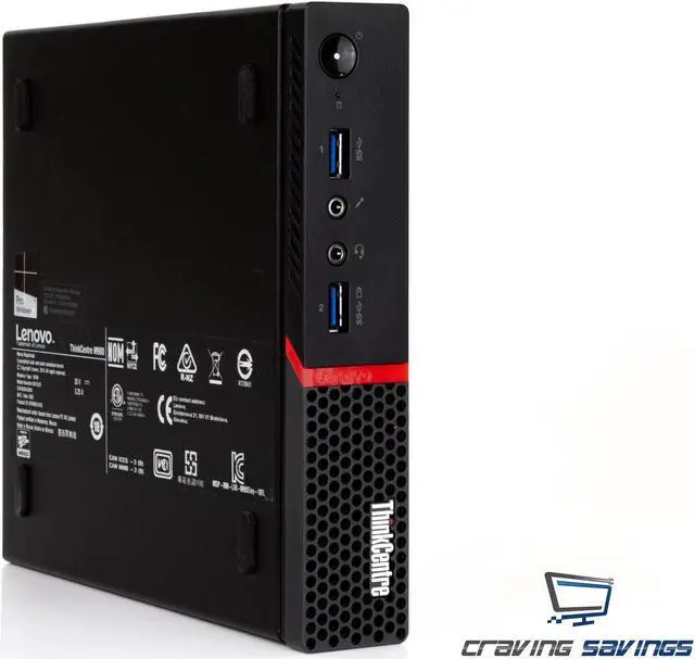 Alt view image 4 of 7 - Lenovo ThinkCentre M900 Tiny Desktop, Intel Quad-Core i5-6500T 2.5GHz Upto 3.1GHz, 16GB DDR4, 256GB SSD, Display Port, Wifi, Bluetooth, Dual Monitor Capable, HD Graphics 530, Windows 10 Pro 64Bit