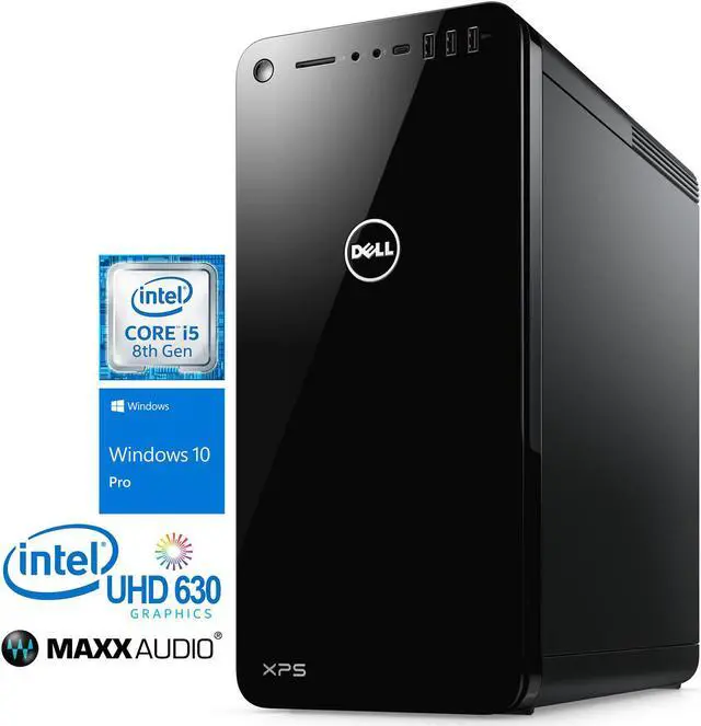 Alt view image 3 of 7 - Dell XPS 8930 Tower Desktop, 8th Gen Intel 6-Core i7-8700 Upto 4.6GHz, 16GB DDR4, 512GB SSD Plus 1TB HDD, Wifi, Bluetooth, Dual Monitor Capable, Windows 10 Professional