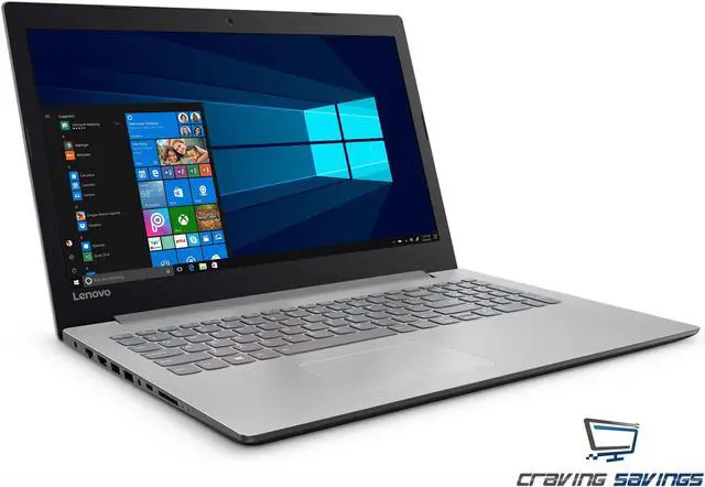 Alt view image 6 of 7 - Lenovo Ideapad 320 15.6" HD Notebook, AMD Quad-Core A12-9720P 2.7GHz Upto 3.6GHz, 8GB DDR4, 256GB SSD, AMD Radeon R7, Card Reader, DVD-RW, Wifi, Bluetooth, HDMI, Windows 10 Professional 64Bit