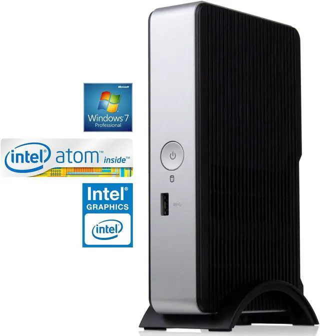 Alt view image 3 of 6 - Intel NUC DE3815TYKHE Mini PC, Intel Atom Processor E3815 1.46GHz, 4GB DDR3, 500GB HDD, VGA, HDMI, WiFi, Bluetooth, USB, Dual Monitor Capable, Windows 7 Pro