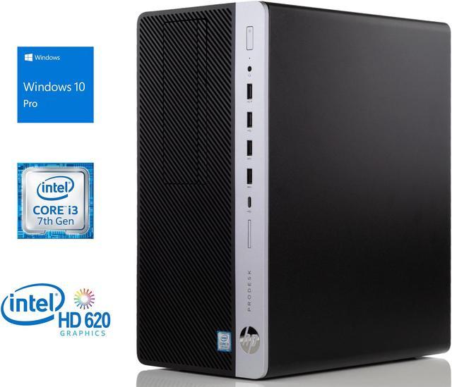HP ProDesk 600 G3 Desktop, Intel Dual-Core i3-7100 3.9GHz, 16GB 