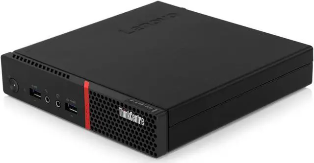Alt view image 4 of 6 - Lenovo ThinkCentre M900 Mini PC, Intel Core i7-6700T Upto 3.6GHz, 8GB RAM, 256GB NVMe SSD + 1TB HDD, DisplayPort, Wi-Fi, Bluetooth, Windows 10 Pro