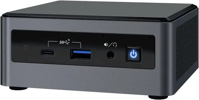Alt view image 4 of 7 - Intel NUC10i7FNH Mini PC, Intel Core i7-10710U Upto 4.7GHz, 16GB RAM, 1TB SSD, HDMI, Thunderbolt, Card Reader, Wi-Fi, Bluetooth, Windows 10 Pro