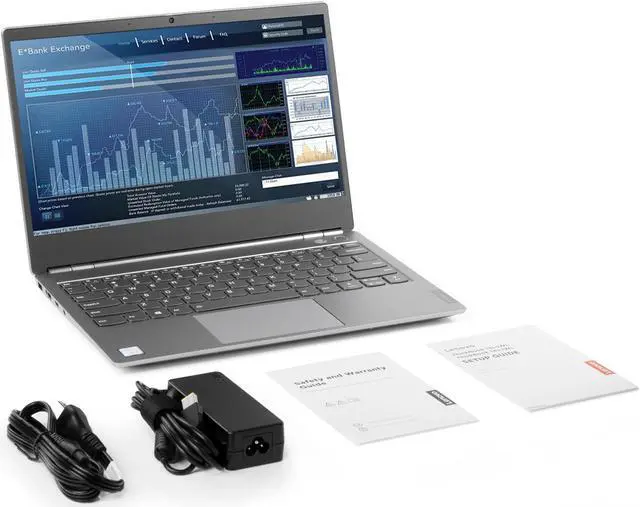 Alt view image 7 of 7 - Lenovo ThinkBook 13s Notebook, 13.3" FHD Display, Intel Core i5-8265U Upto 3.9GHz, 8GB RAM, 256GB NVMe SSD, HDMI, Wi-Fi, Bluetooth, Windows 10 Home (20R9005LUS)