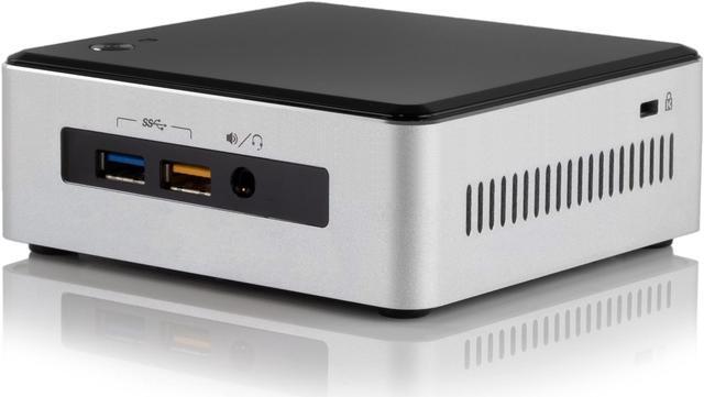 Alt view image 5 of 7 - Intel NUC5i3RYH Mini PC, Intel Core i3-5005U 2.0GHz, 16GB RAM, 128GB NVMe SSD + 1TB HDD, Mini DisplayPort, Mini HDMI, Wi-Fi, Bluetooth, Windows 10 Pro
