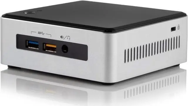 Alt view image 6 of 7 - Intel NUC5i3RYH Mini PC, Intel Core i3-5005U 2.0GHz, 16GB RAM, 2TB SSD, Mini DisplayPort, Mini HDMI, Wi-Fi, Bluetooth, Windows 10 Pro