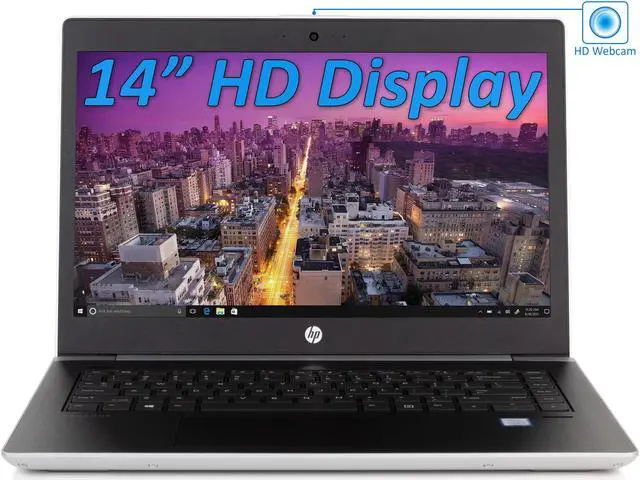 Alt view image 2 of 7 - HP ProBook 440 G5 14" HD Notebook, Intel Quad-Core i5-8250U Upto 3.4GHz, 16GB RAM, 1TB SSD, VGA, HDMI, Card Reader, LAN, Wi-Fi, Bluetooth, Windows 10 Pro