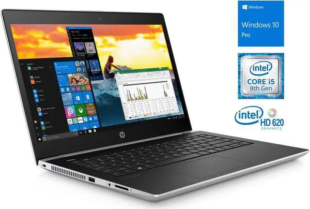 Main image of HP ProBook 440 G5 14" HD Notebook, Intel Quad-Core i5-8250U Upto 3.4GHz, 16GB RAM, 1TB SSD, VGA, HDMI, Card Reader, LAN, Wi-Fi, Bluetooth, Windows 10 Pro