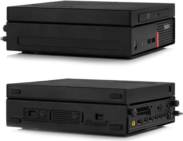 Alt view image 5 of 7 - Lenovo ThinkCentre M910q Mini PC, Intel Core i5-7500T Upto 3.3 GHz, 16GB RAM, 256GB SSD, DVDRW, DisplayPort, Wi-Fi, Bluetooth, Windows 10 Pro