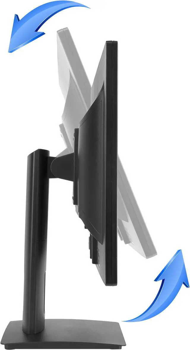 Alt view image 5 of 20 - HP VH22 22" (Actual size 21.5") Full HD 1920 x 1080 60Hz 1ms VGA, DVI-D, DisplayPort Adjustable Height Tilt Swivel Pivot LED Backlit Business LCD Monitor