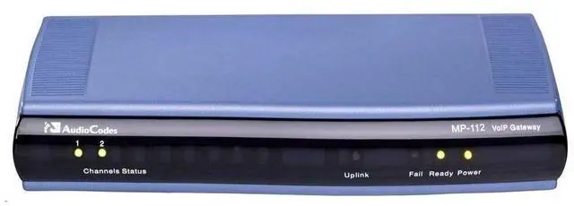 Main image of Audiocodes Mediapack MP114 4-Ports FXO VoIP Gateway MP114/4O/SIP/CER