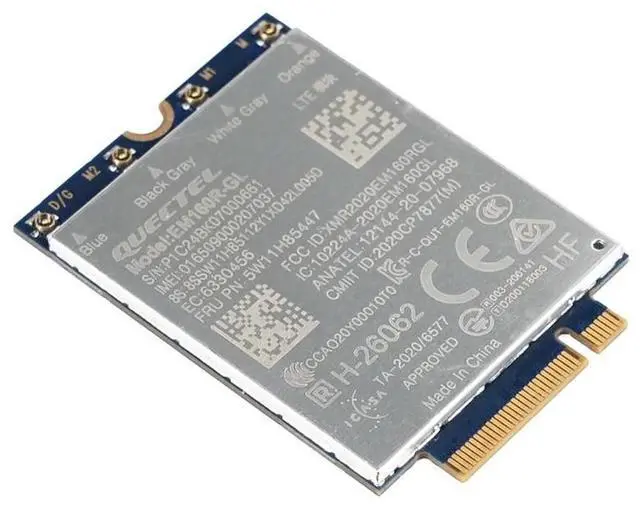 Main image of Lenovo ThinkPad Quectel EM160R-GL 4G LTE-A WWAN For X1 Carbon 4XC1Q24436