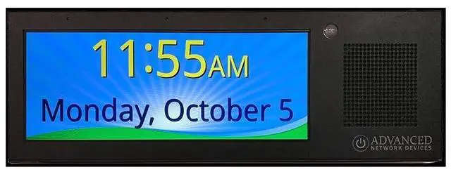 Main image of Advanced Network 4" Speaker 12.5" LCD Diagonal Class Flat Black HD IP Display IPCSHD-MB