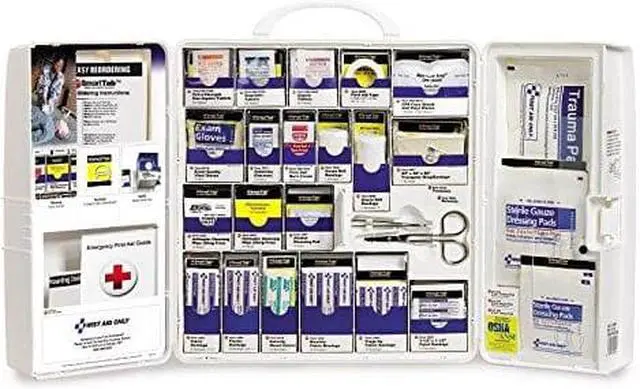 Alt view image 4 of 19 - First Aid Only First Aid Kit,Plastic,235 Pieces  1000-FAE-0103