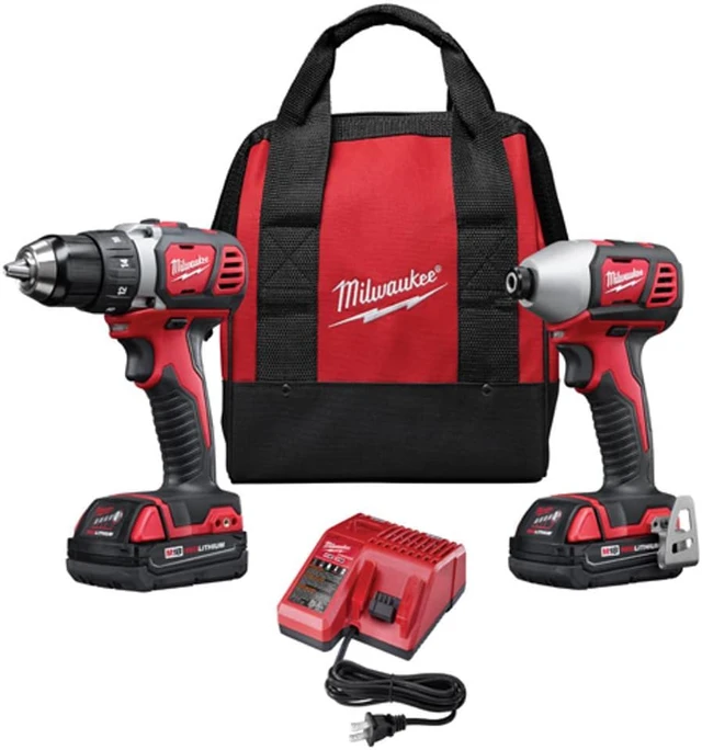Alt view image 10 of 20 - Cordless Combination Kit, Milwaukee, 2691-22