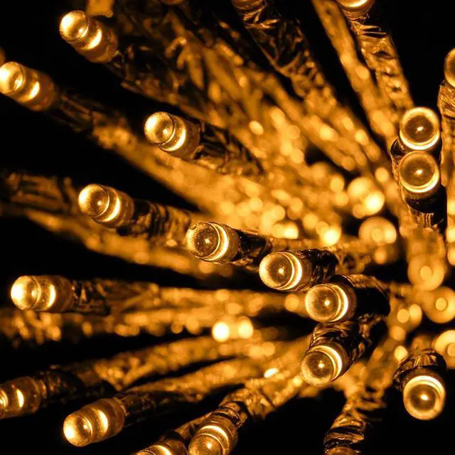 Alt view image 4 of 4 - Fuji Labs 60L 5mm LED Star light 30cm (12") Outdoor AC Powered