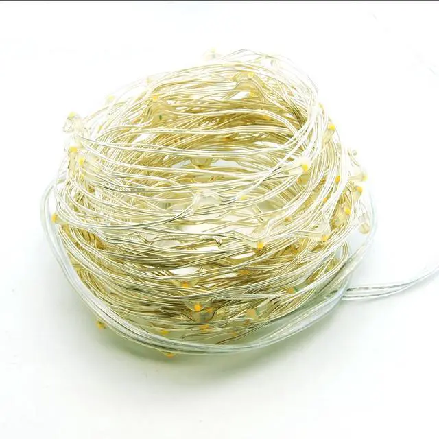 Alt view image 3 of 7 - Fuji Labs 120L Mini LED 2-Meter 6-Strip Warm-Color Multi-Mode Battery Powered String Light