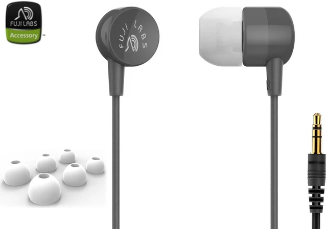 Alt view image 2 of 4 - Fuji Labs 2-in-1 Bundle Fuji Labs Bluetooth Wireless DJ Stereo Headphones + Fuji Labs SQ101 in-ear headphones with in-line mic