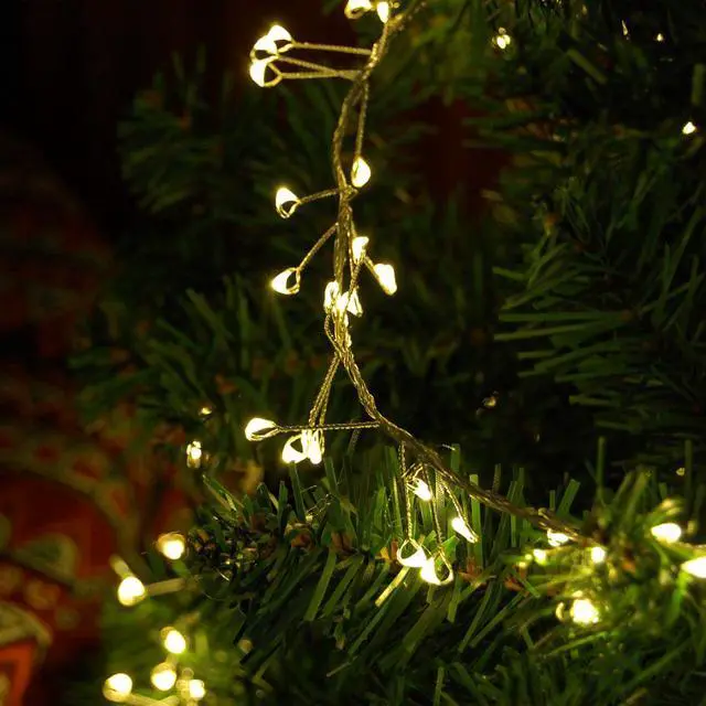 Alt view image 4 of 5 - Fuji Labs 240L Mini LED 2 Meter (6.5Ft) Cluster Light IP44 Outdoor AC Powered