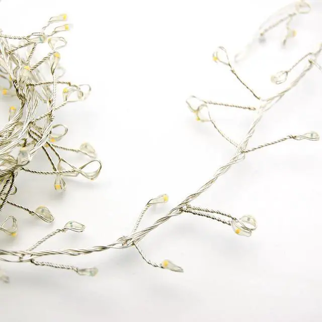 Alt view image 2 of 5 - Fuji Labs 240L Mini LED 2 Meter (6.5Ft) Cluster Light IP44 Outdoor AC Powered