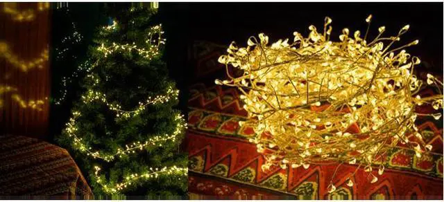 Alt view image 3 of 5 - Fuji Labs 240L Mini LED 2 Meter (6.5Ft) Cluster Light IP44 Outdoor AC Powered