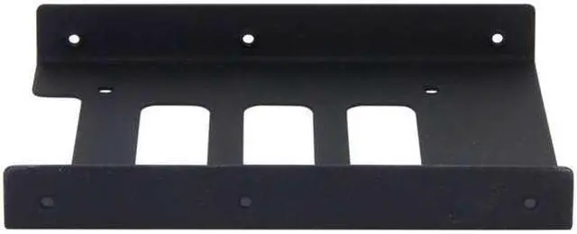 Alt view image 2 of 2 - New 2.5" SSD HDD dock to 3.5" hard drive bay metal mounting kit adapter, bracket converter for PC Holder