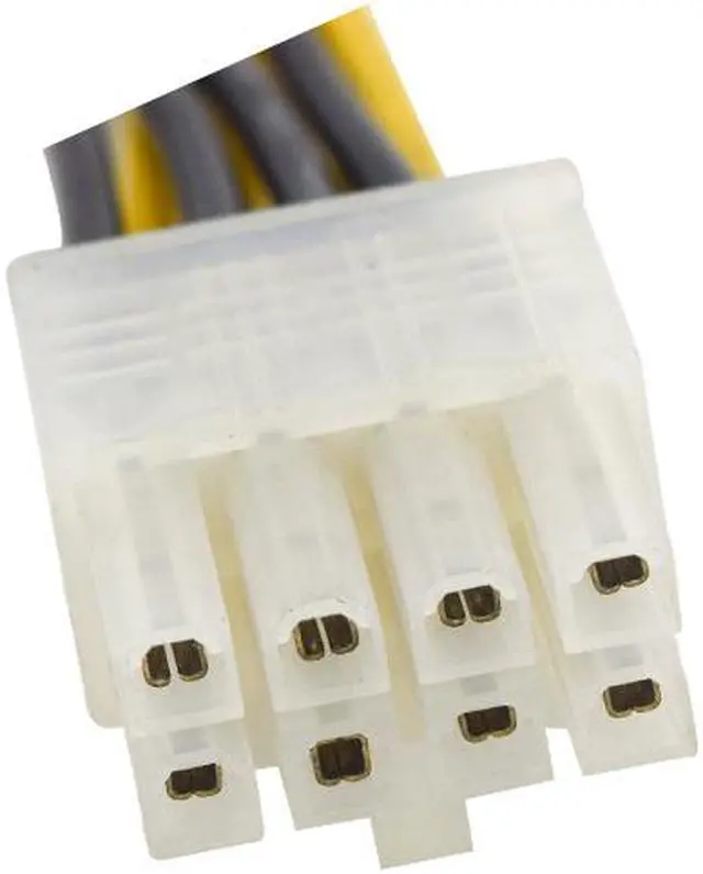Alt view image 4 of 4 - 6 inch PSU ATX 12V P4 4-Pin to EPS 12V 8-Pin Motherboard /CPU Power Supply Adapter Converter Cable,ATX P4 to EPS 8pin Power Cord