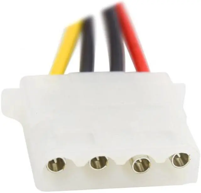 Alt view image 5 of 5 - Molex 4 Pin Power Extension Cable, IDE 4pin Male to Female PSU to Floppy,HDD,Case Fan Power Adapter, 12V/5V Supports,14 Inch,